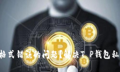 如何解决T P钱包私钥导入格式错误的问题？解决T P钱包私钥导入格式错误的终极指南